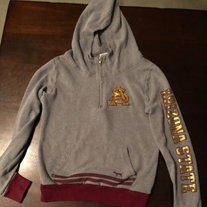 PINK ASU BLING HOODIE